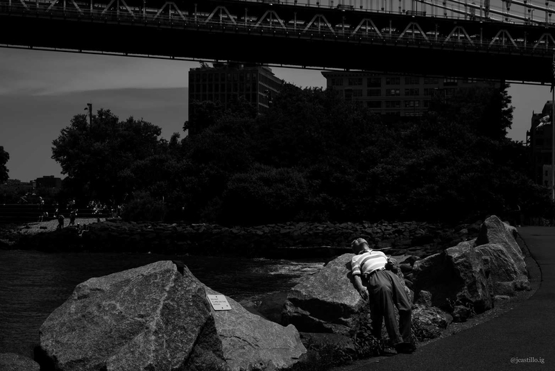 Juan Castillo's photo of a person sunning themself on rocks