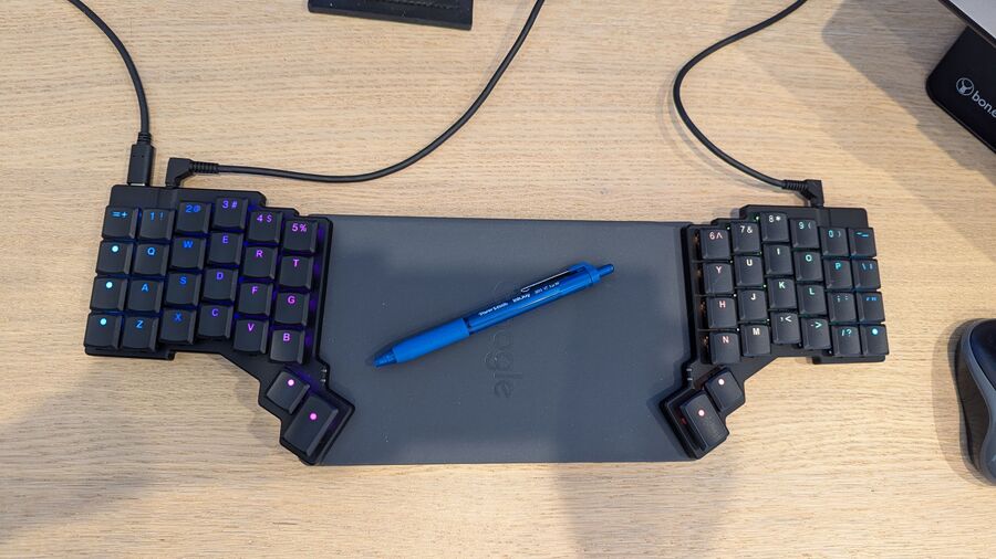 Aditi Basu's keyboard