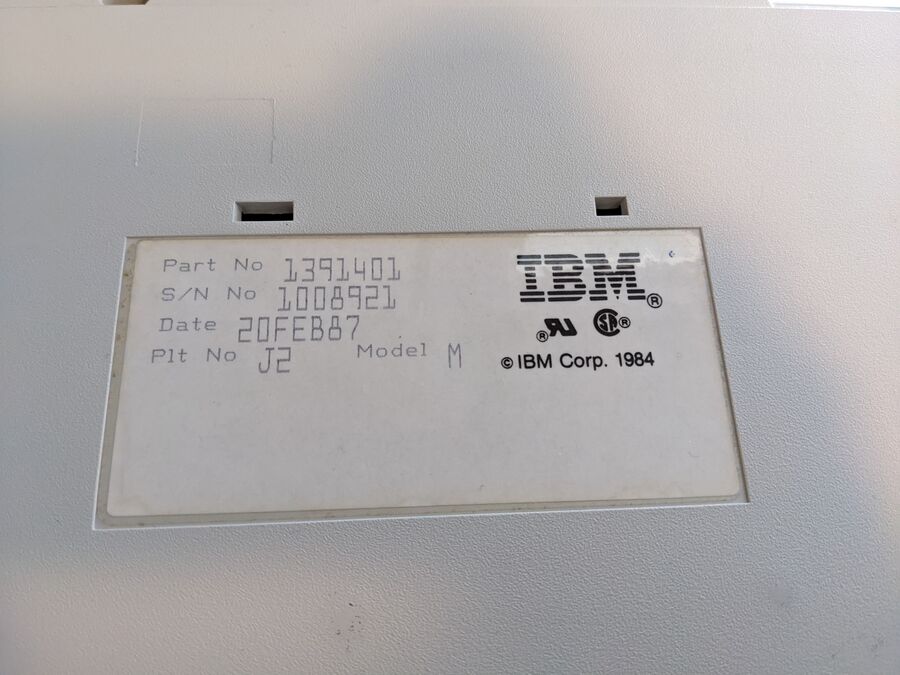 Alex Scheel's IBM keyboard