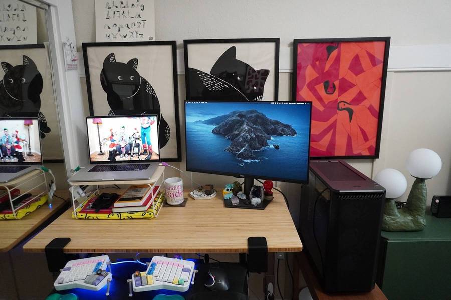 Angela Raiford's setup