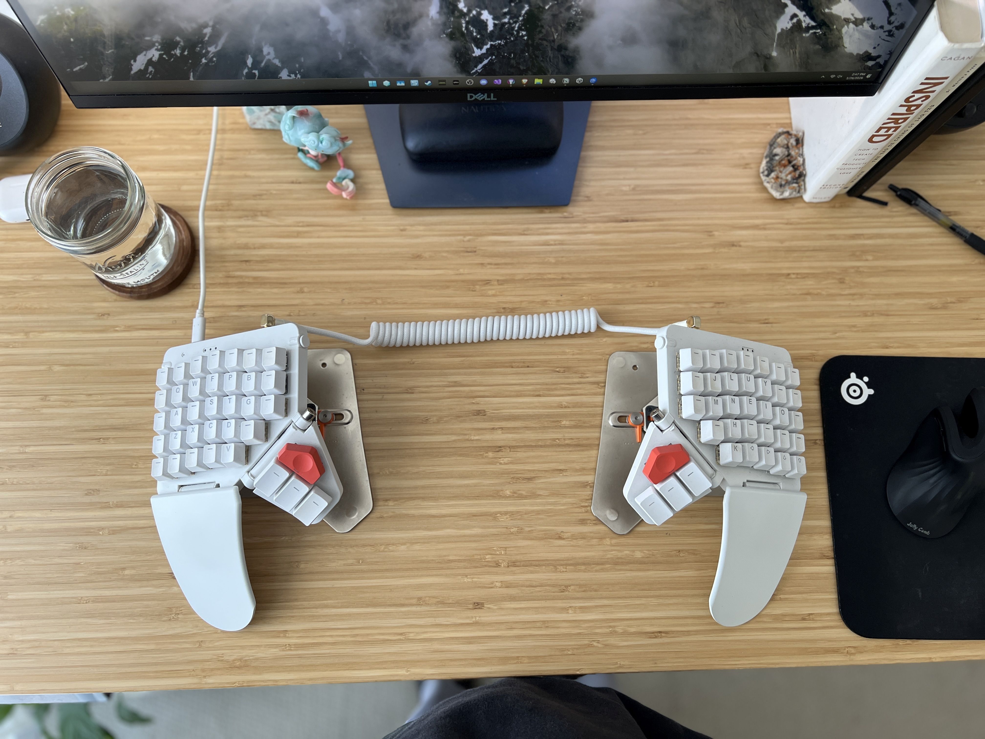 Ben Woletz’s setup viewed from above