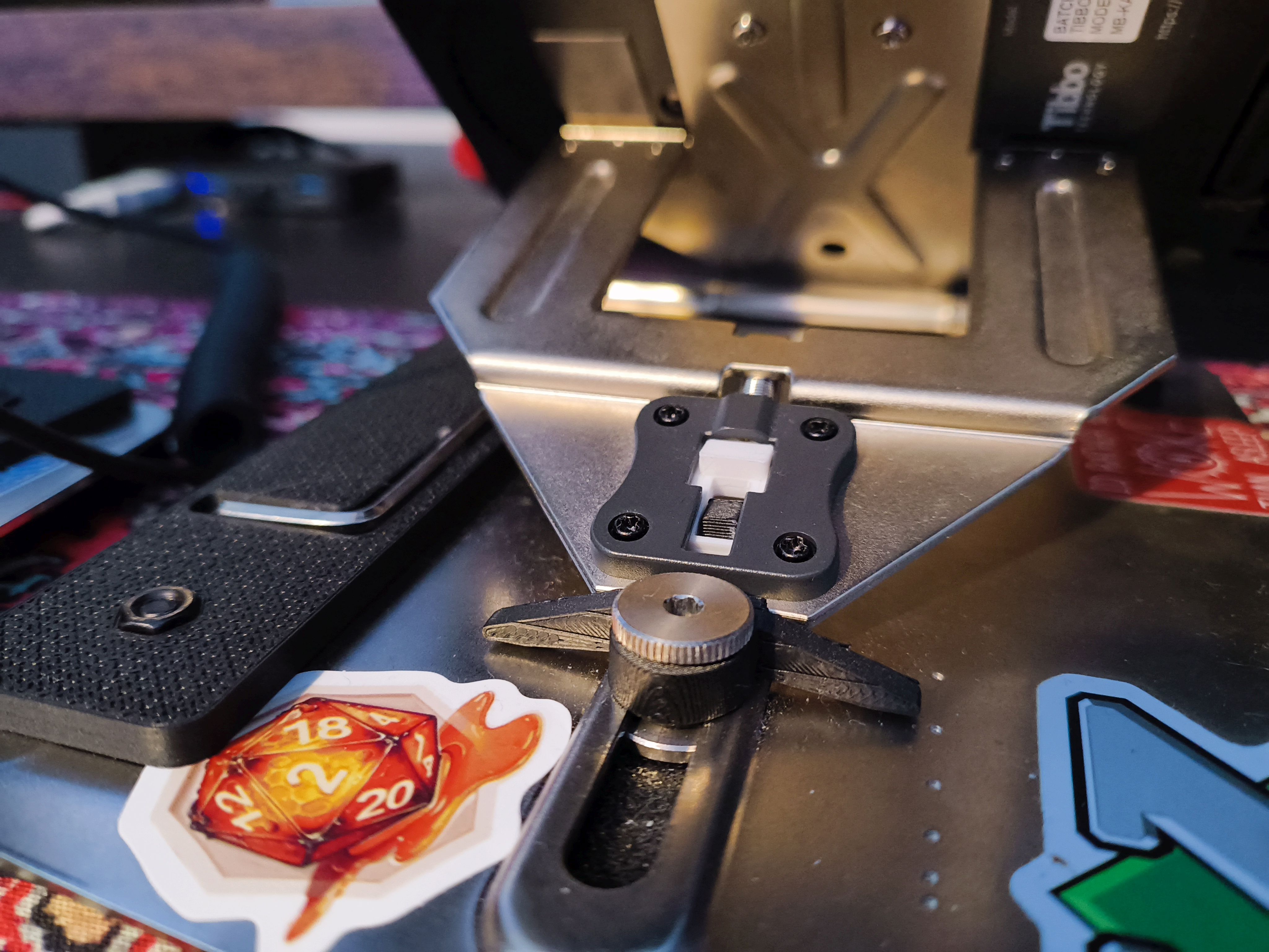 mods for Castor Stephens's Moonlander, shown from the top