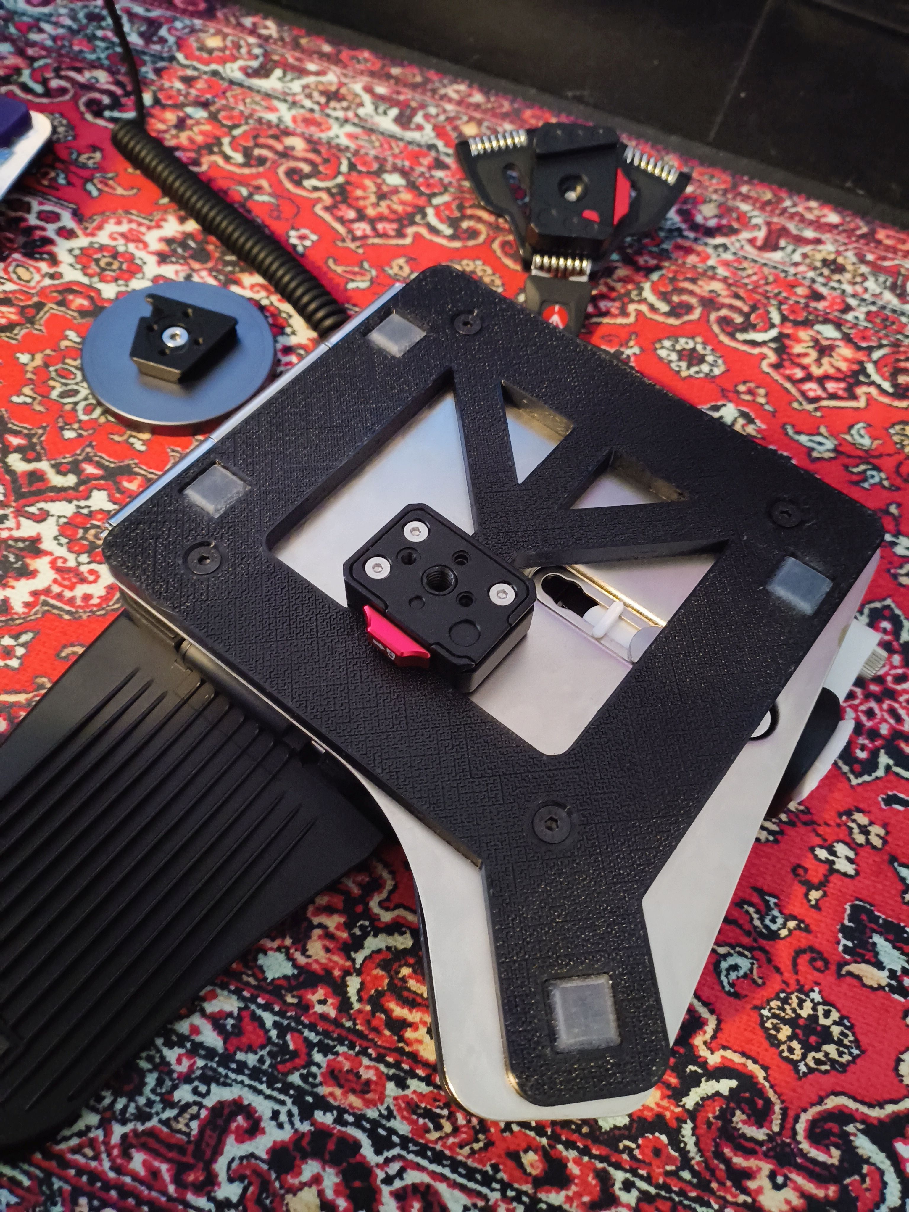 underside of Castor Stephens's modded Moonlander platform