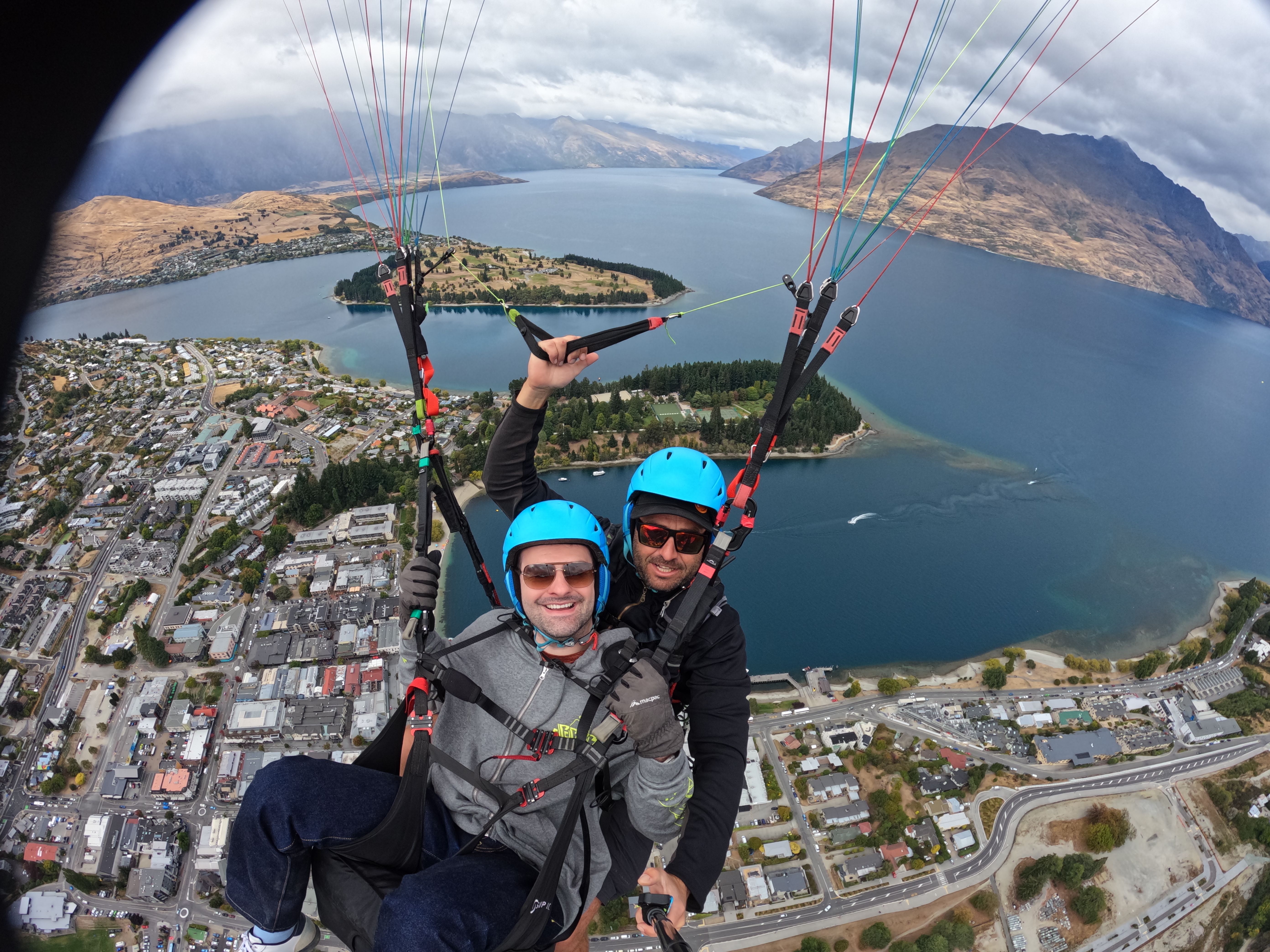 Daniel McIlvaney paragliding