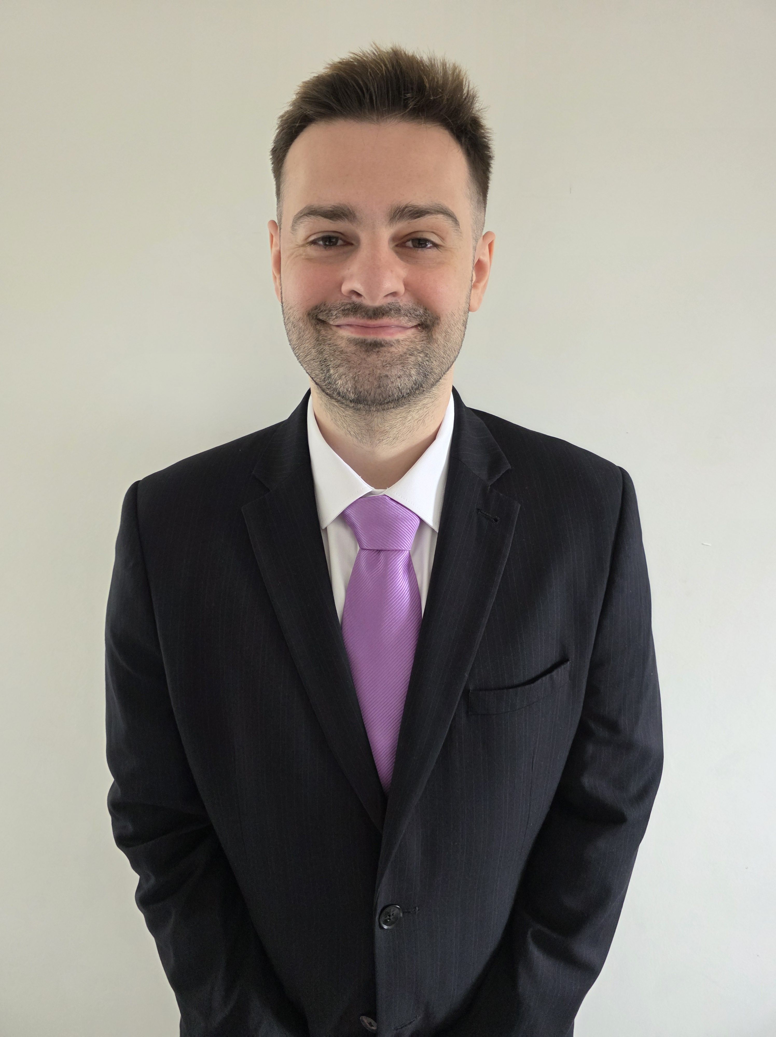 Daniel McIlvaney in a suit