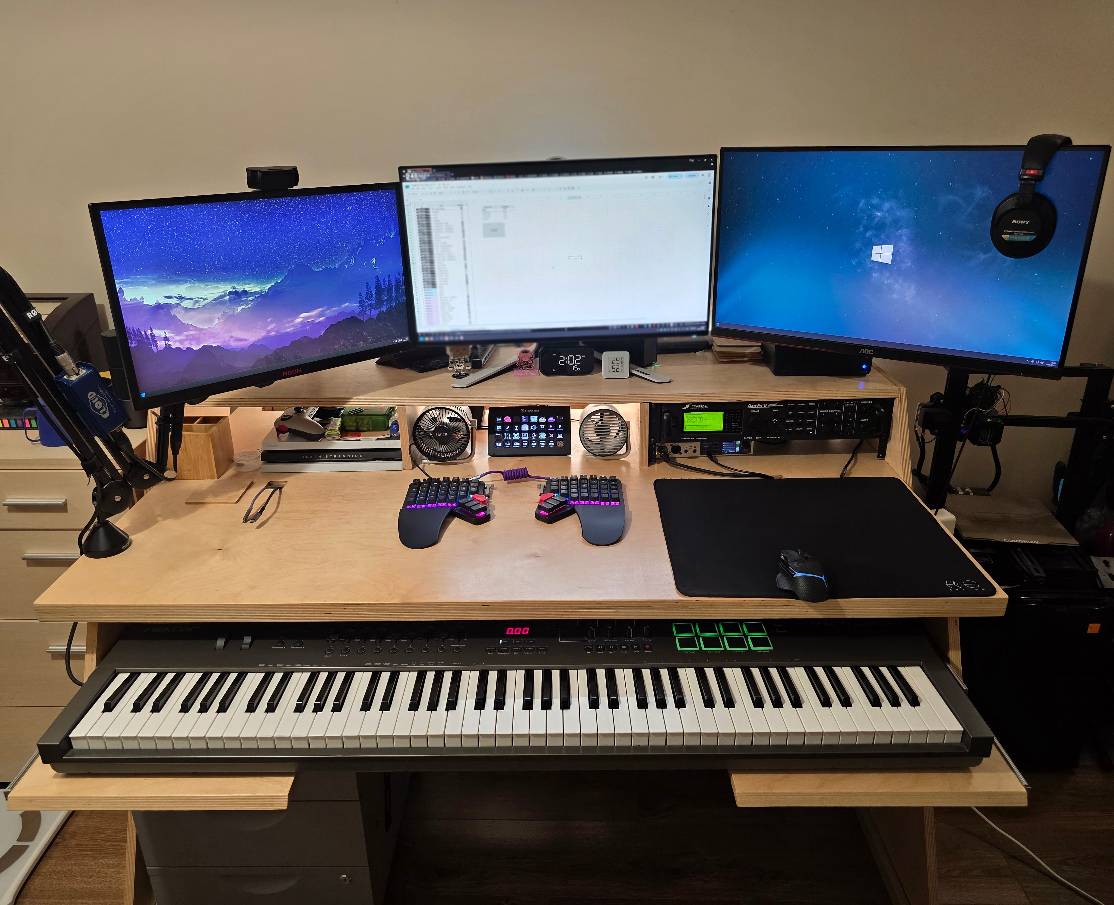 Daniel McIlvaney’s setup