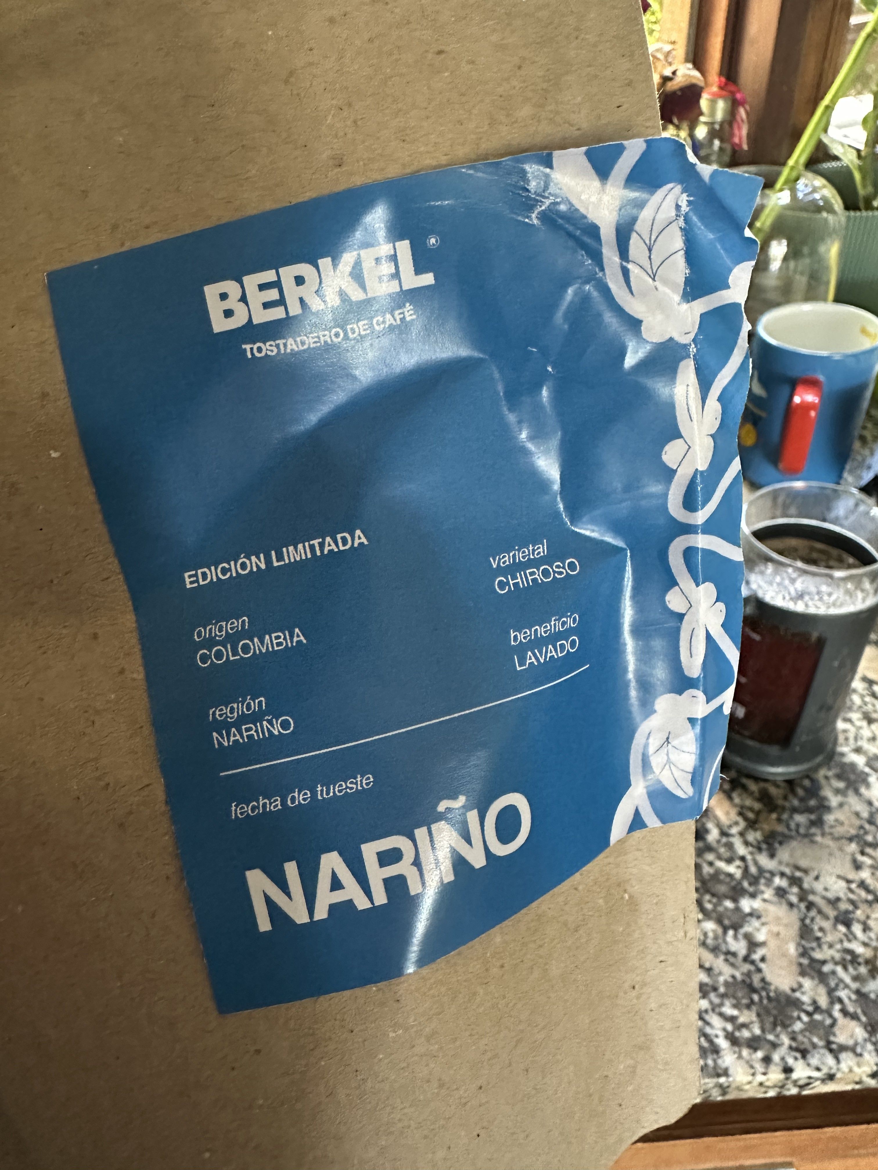 Eric Luna's bag of coffee