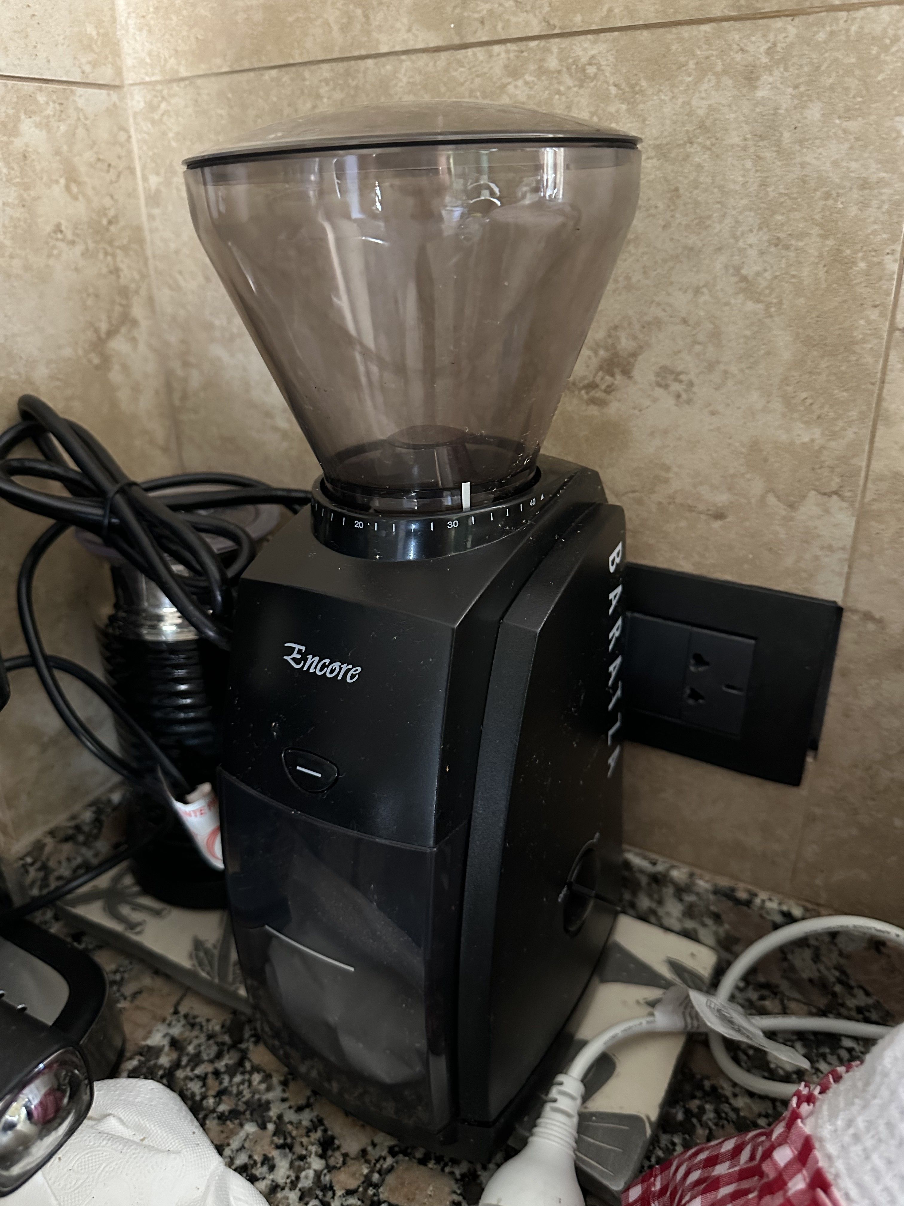 Eric Luna's coffee grinder