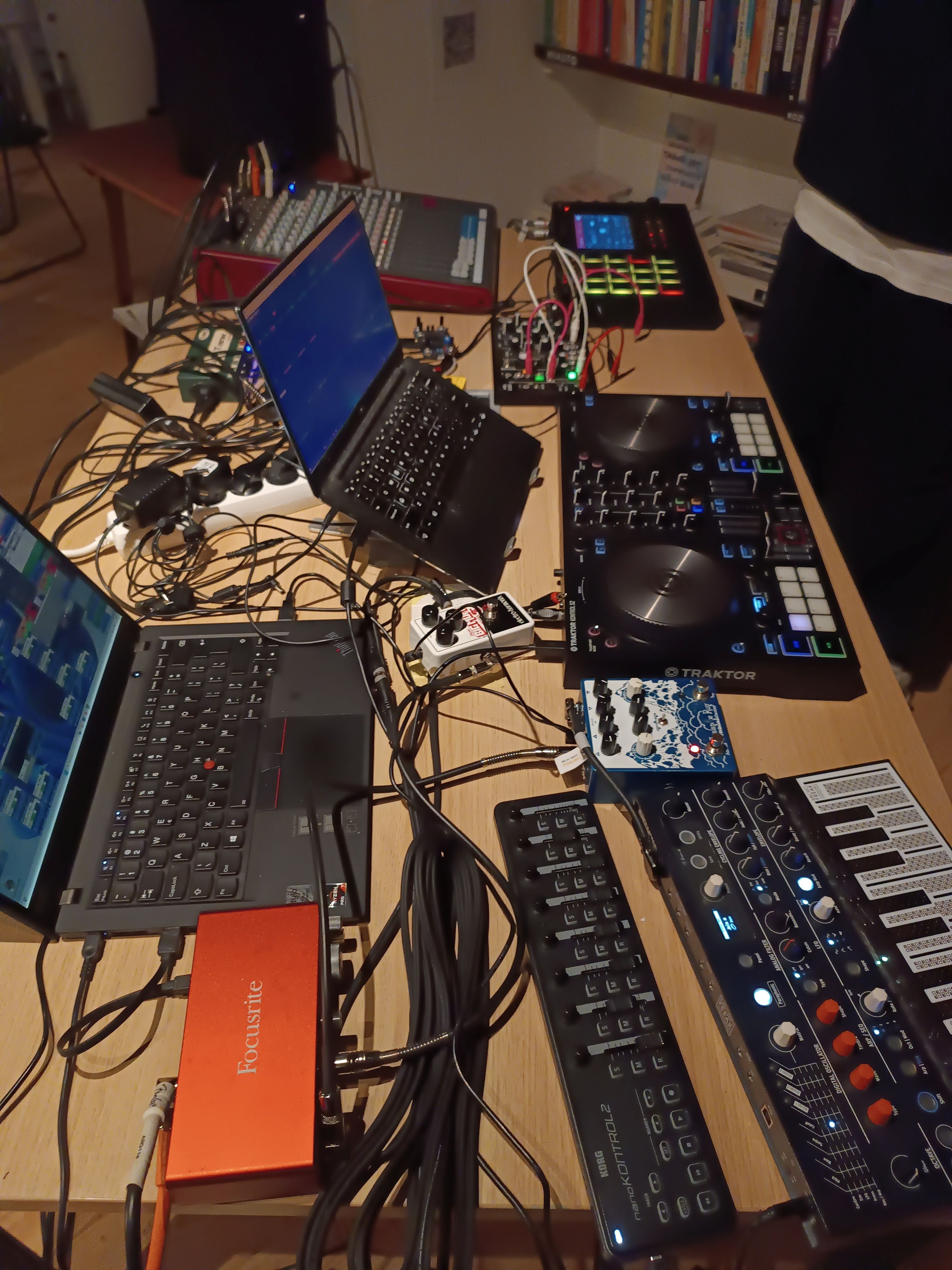 Jakub Pieszczek’s music setup