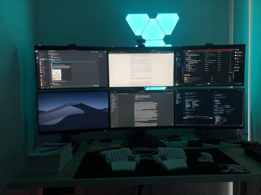 Jesuloba Egunjobi's setup, close up