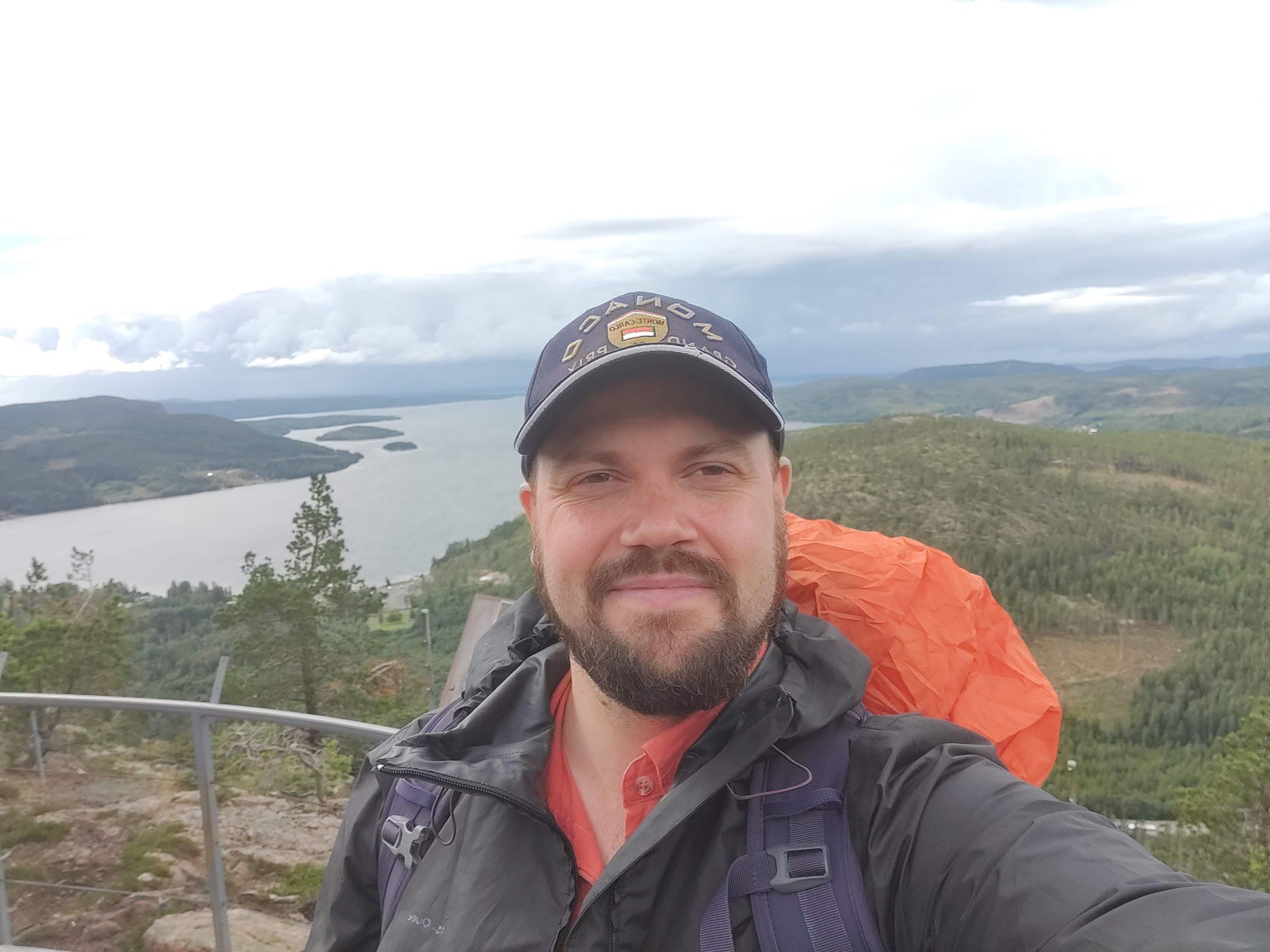 Johan Strand on a hike, image 3