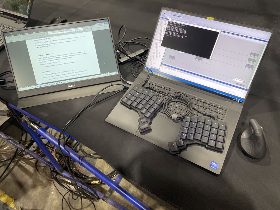 Juan Hernandez's laptop