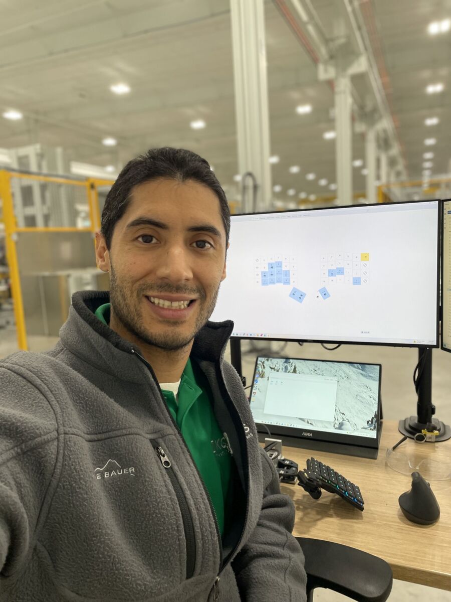 Juan Hernandez's portrait