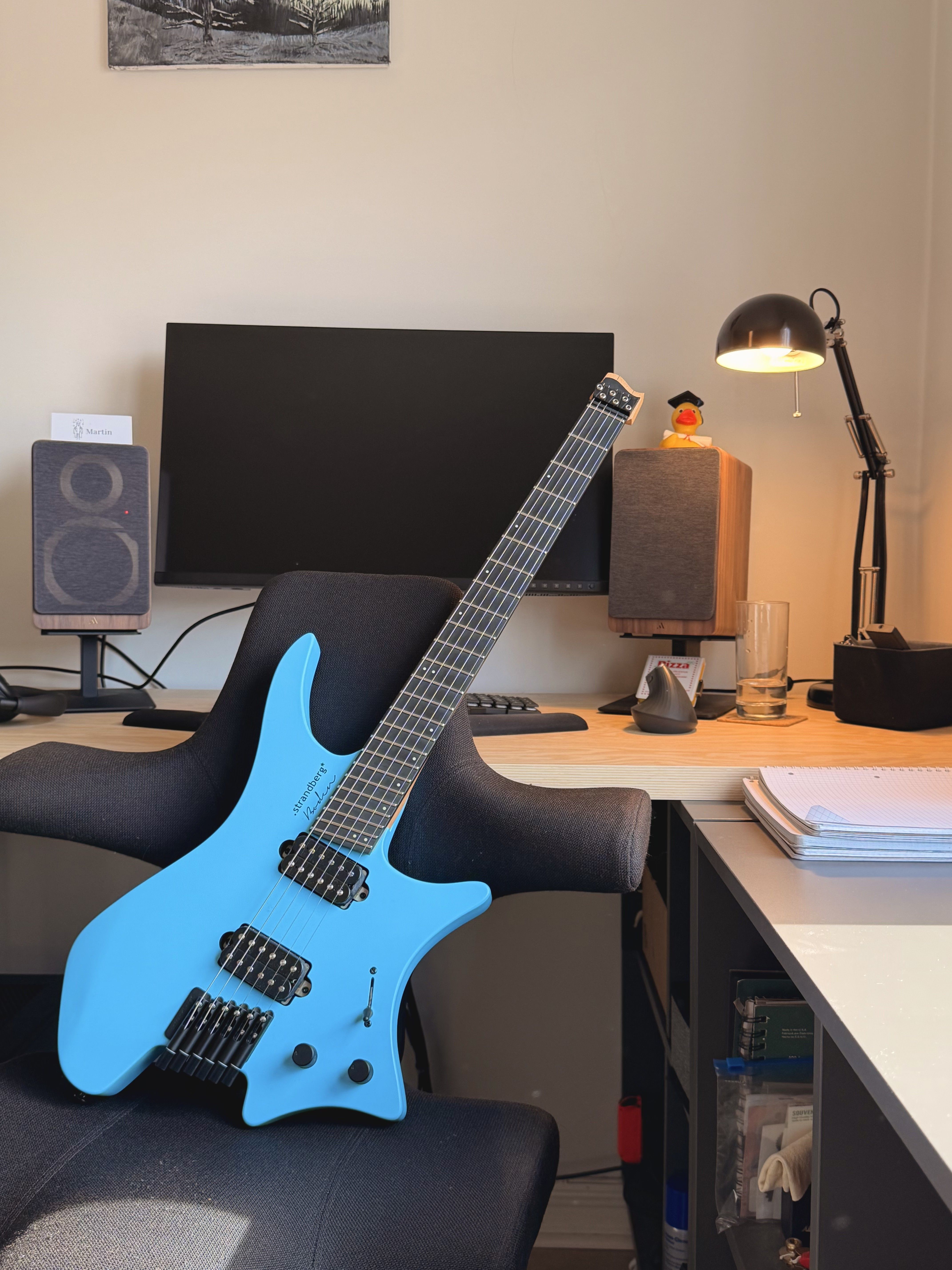 Martin Thoresen’s guitar
