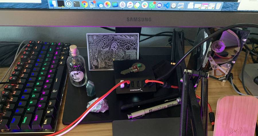 Micah R Ledbetter's under-display