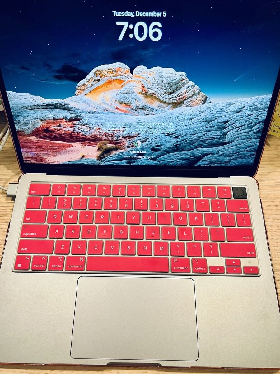 Monica Lane's laptop