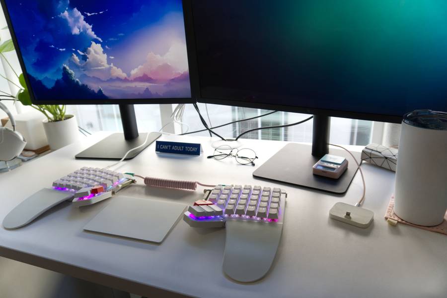 Sarah Kim's keyboard