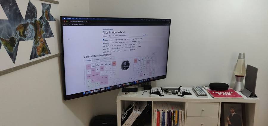 Stephen Perera's screen in the corner