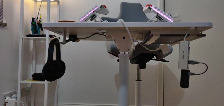 What lies beneath Stephen Perera's desk