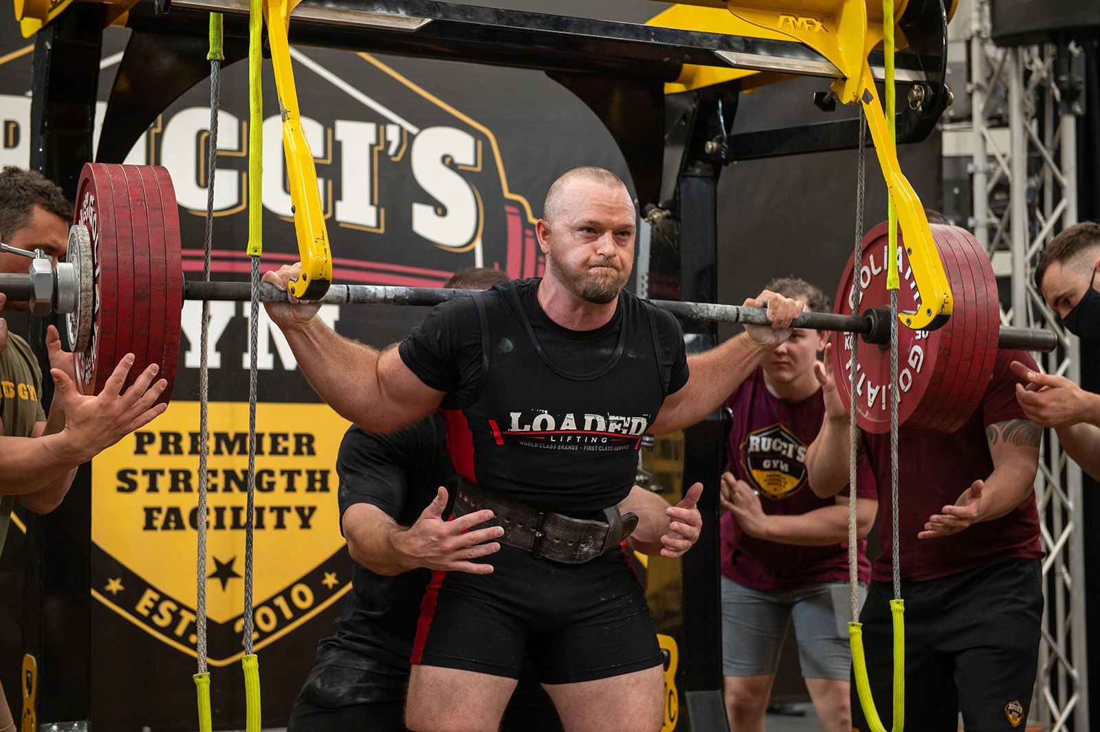 Tim Howlinson powerlifting