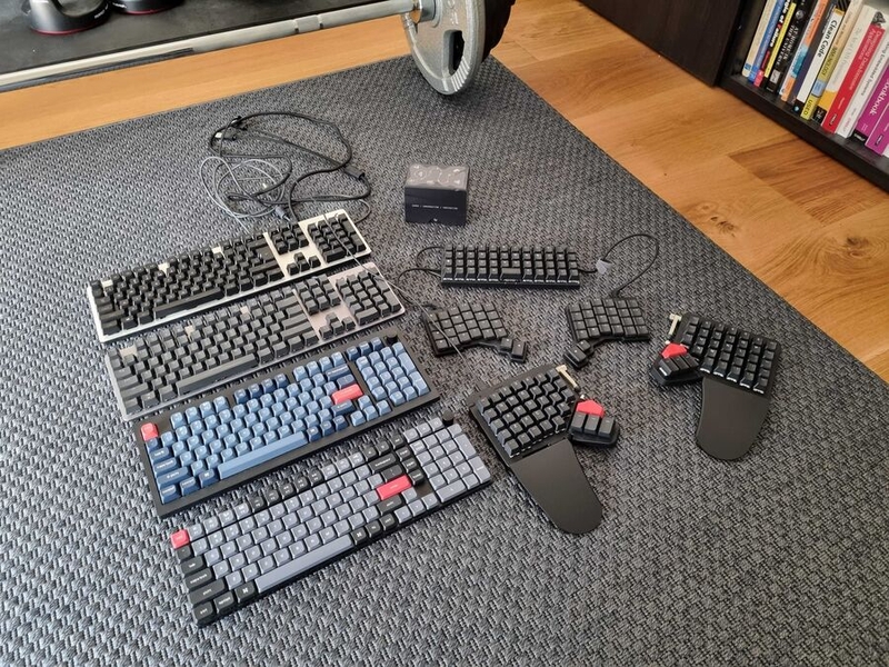 Ah, yes. There are always keyboards! Georg Meyer's keyboard collection