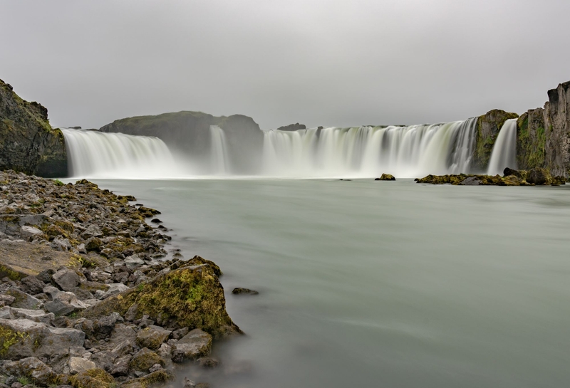 Axel Rafn's photography of Goðafoss waterfall in Iceland