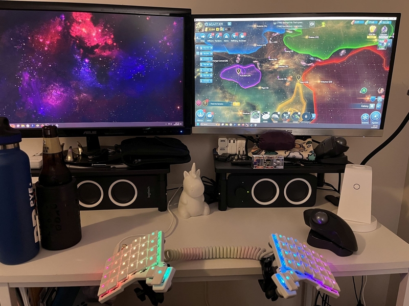 Jenna Campbell's home setup