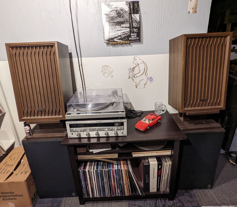 Notch Rhino's hi-fi setup