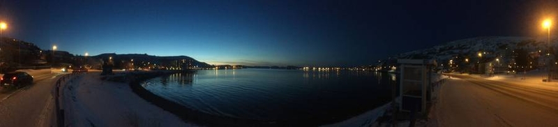 panorama from Hammerfest, Norway