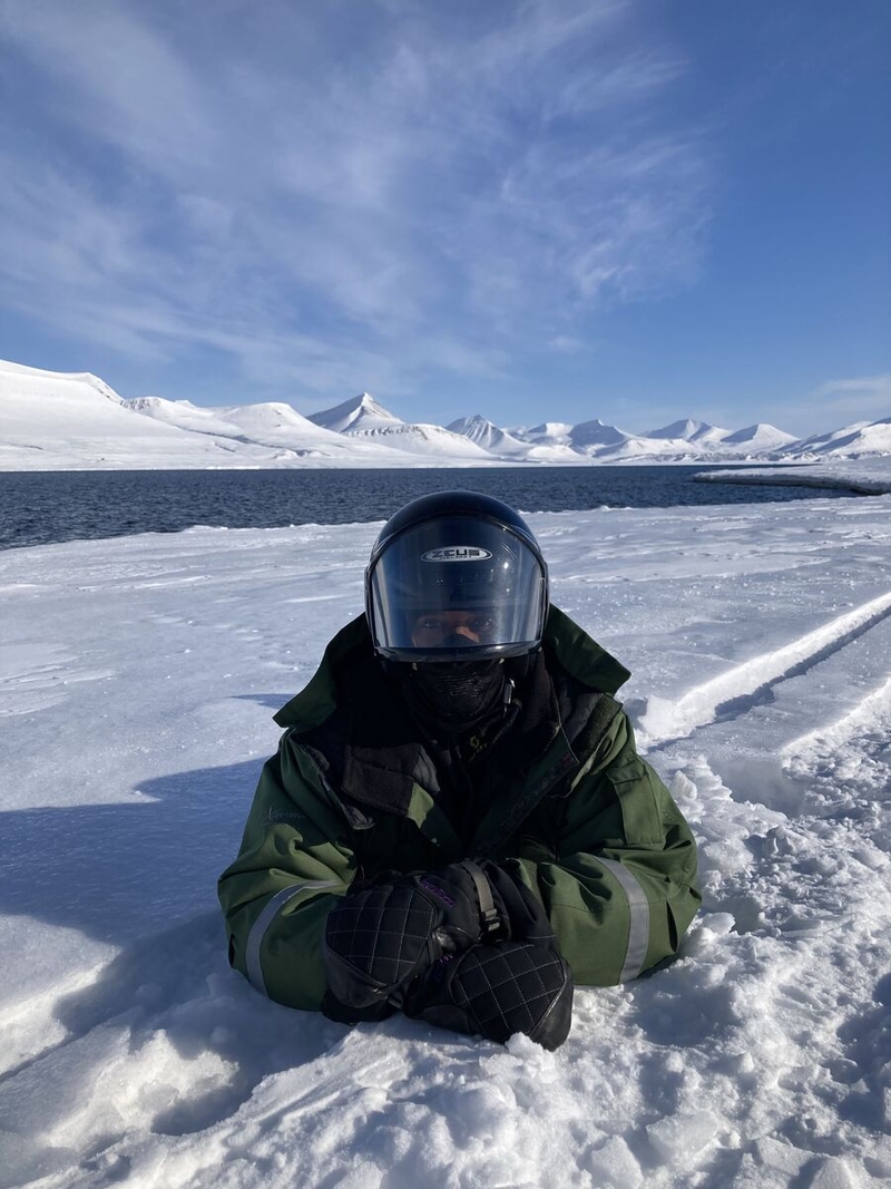 Sunitha Eswaraiah in Svalbard