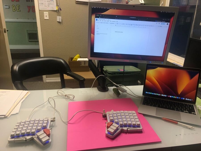 Annie Vela's setup