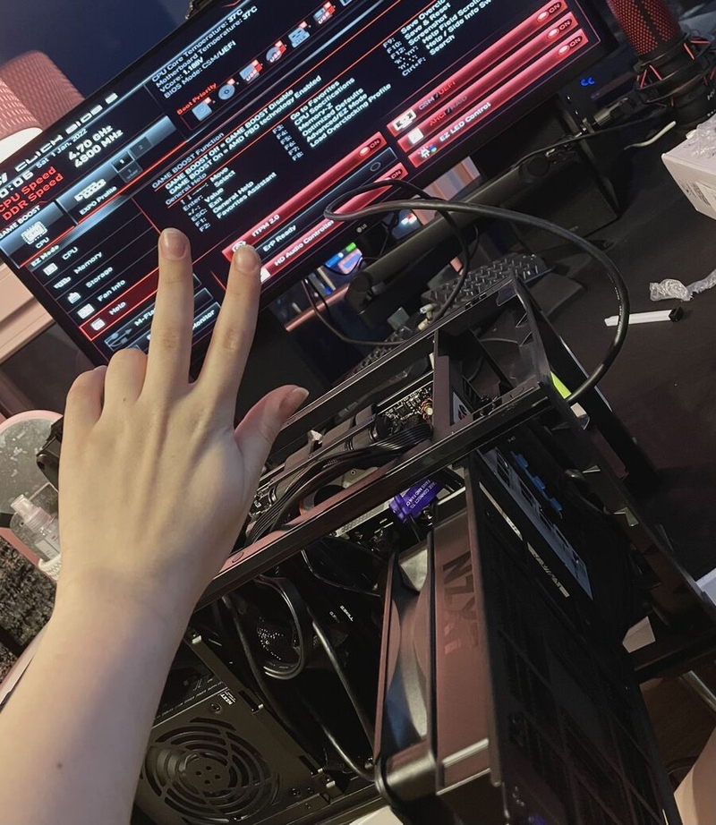 Liz Bondarenko's PC-building experience