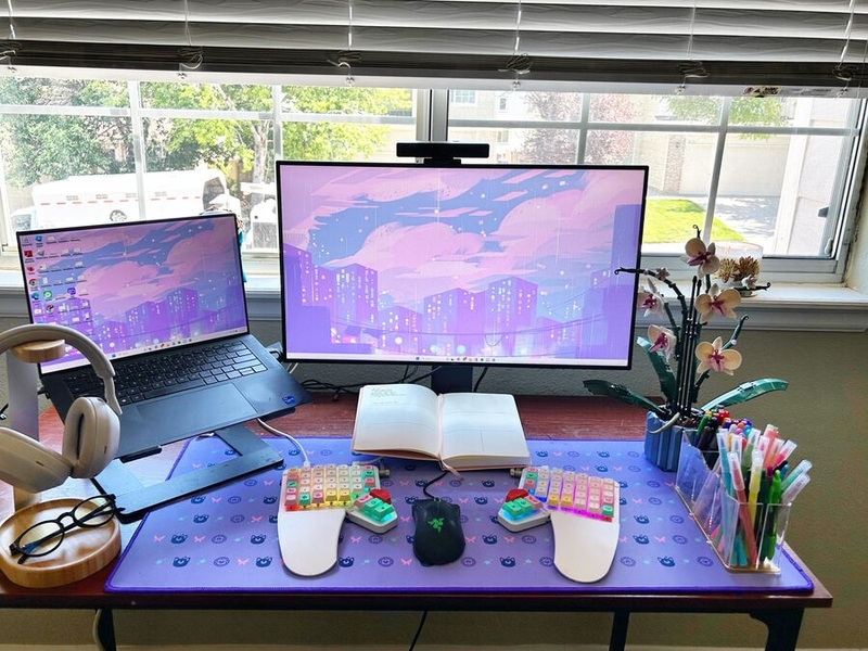 Emily Gerhard's setup