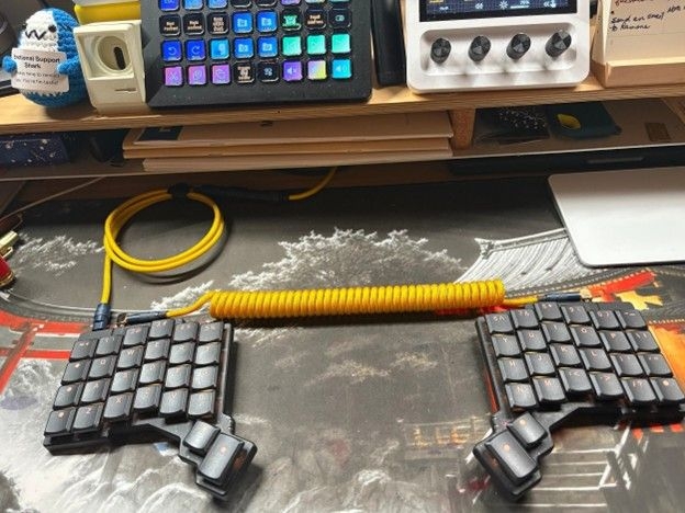 Taz Brown's keyboard