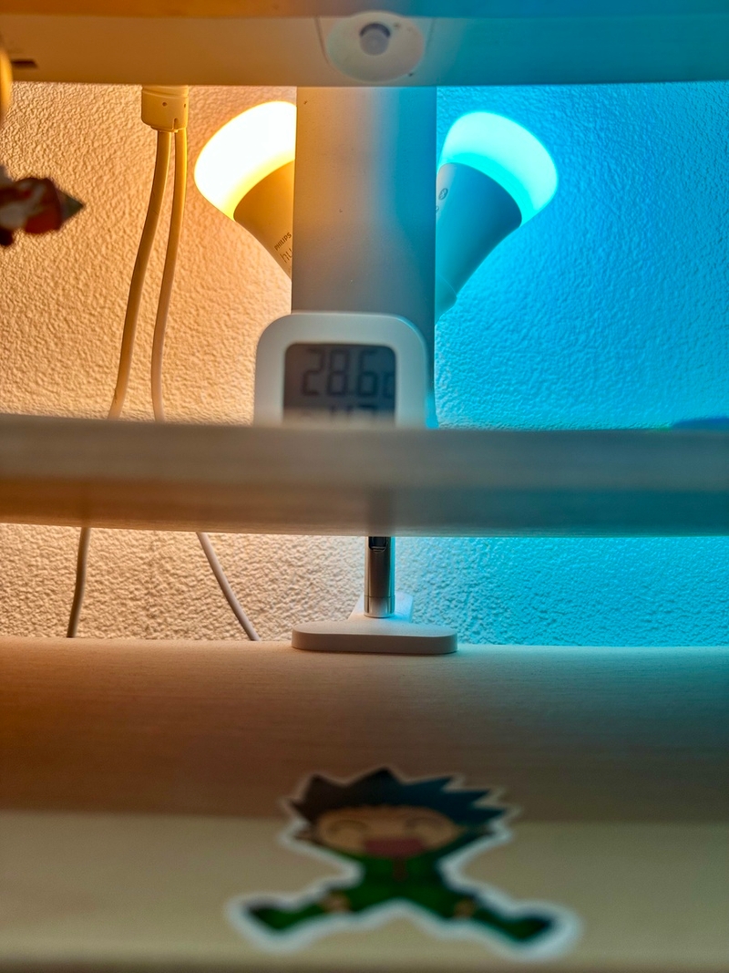 Ahmed Elsalahy's fire-and-ice lighting