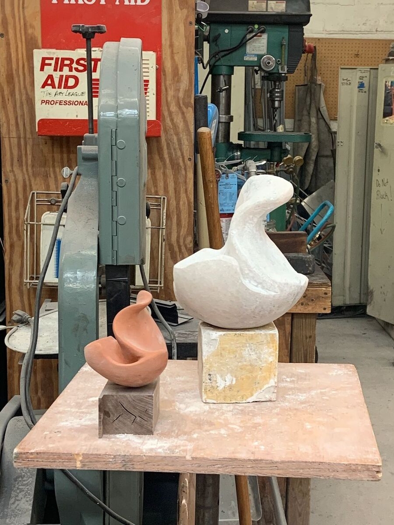 Jesse Bailey's sculpture