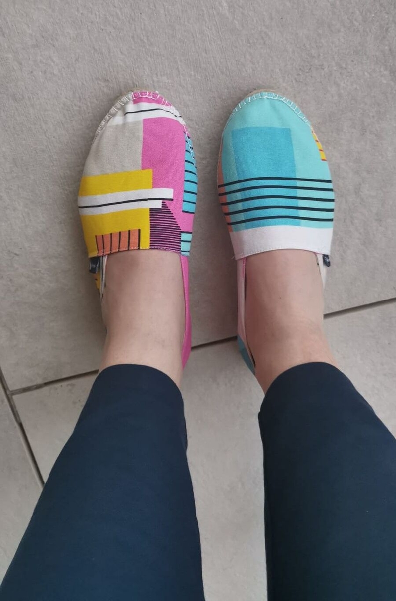 Anne Chapuis's espadrilles