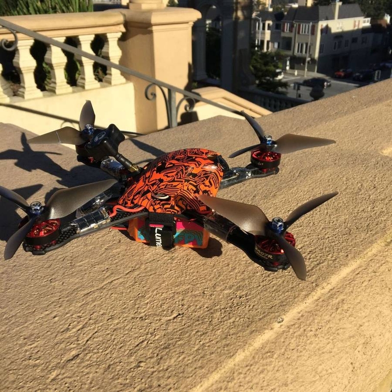 Lacy Morrow's racing drone