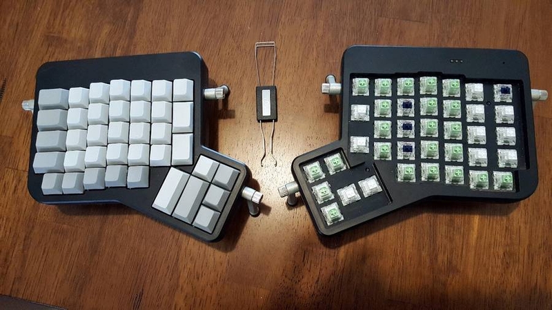 Sarah Ravely's previous keyboard setup