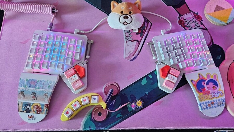 Julie Laurent's keyboard