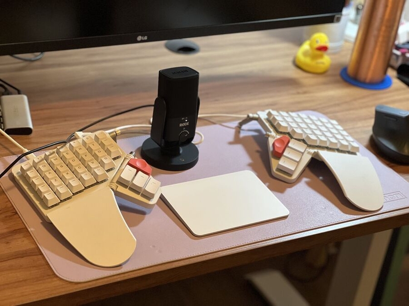 Vittoria Bitton's keyboard