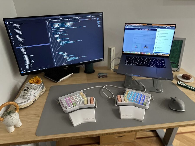 Angie Chiraz's home setup