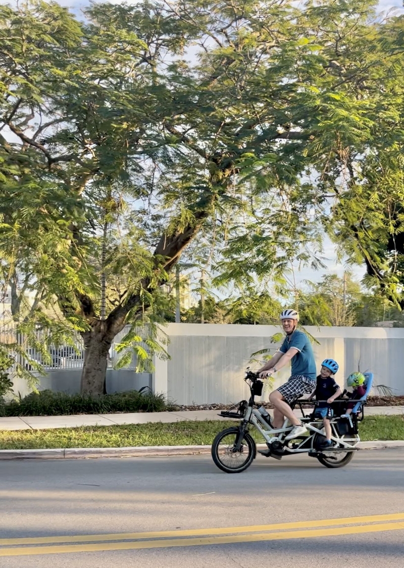 Robbie Christian biking