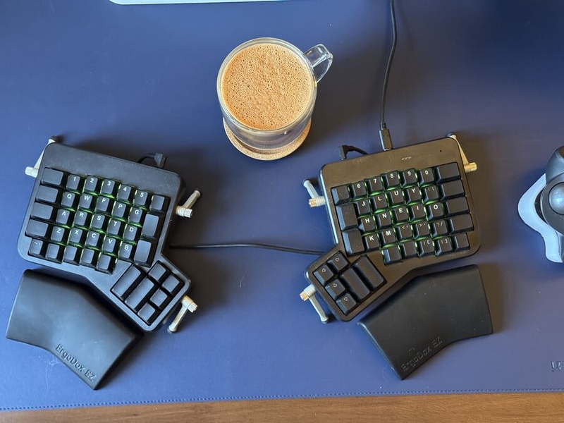 Tim Gorichanaz's keyboard