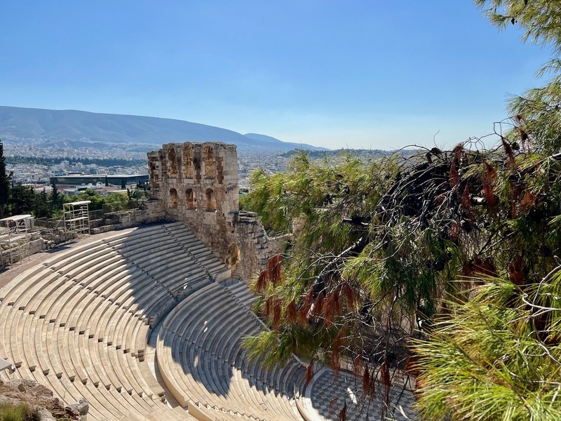 Michael Ridley's photography of the ruins of Hierapolis in Denizli, Turkey