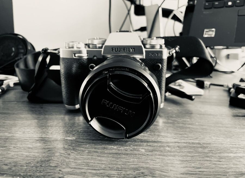 Amanjeev Sethi's Fuji camera