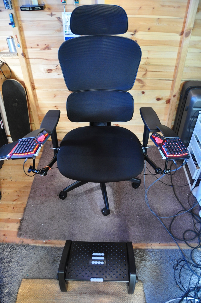 Guilherme Viotti's chair setup