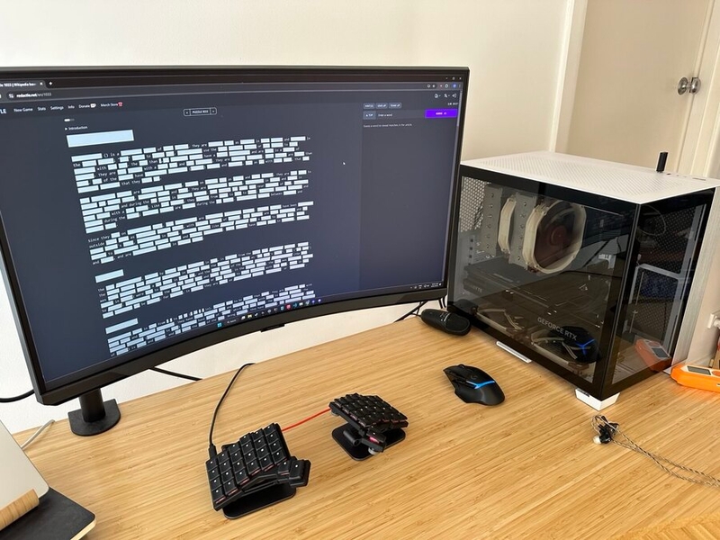 Sam Marrable's setup