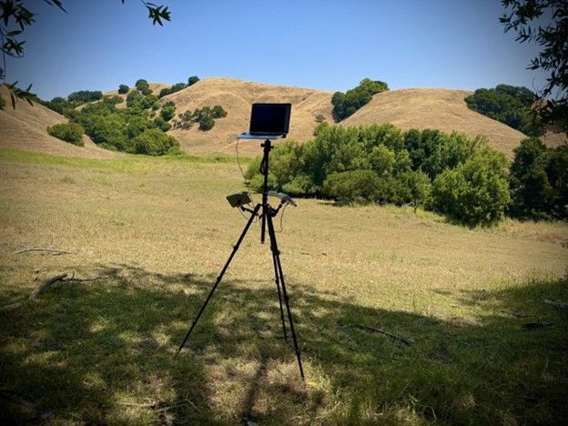 Brad Gessler's portable setup