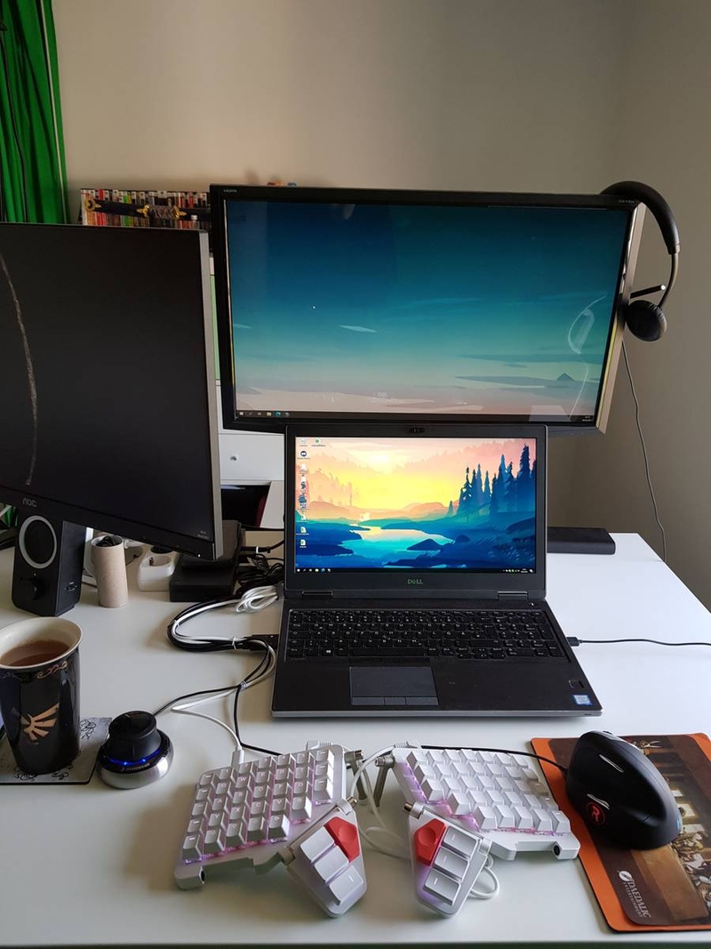 Robin Stasiak's work setup